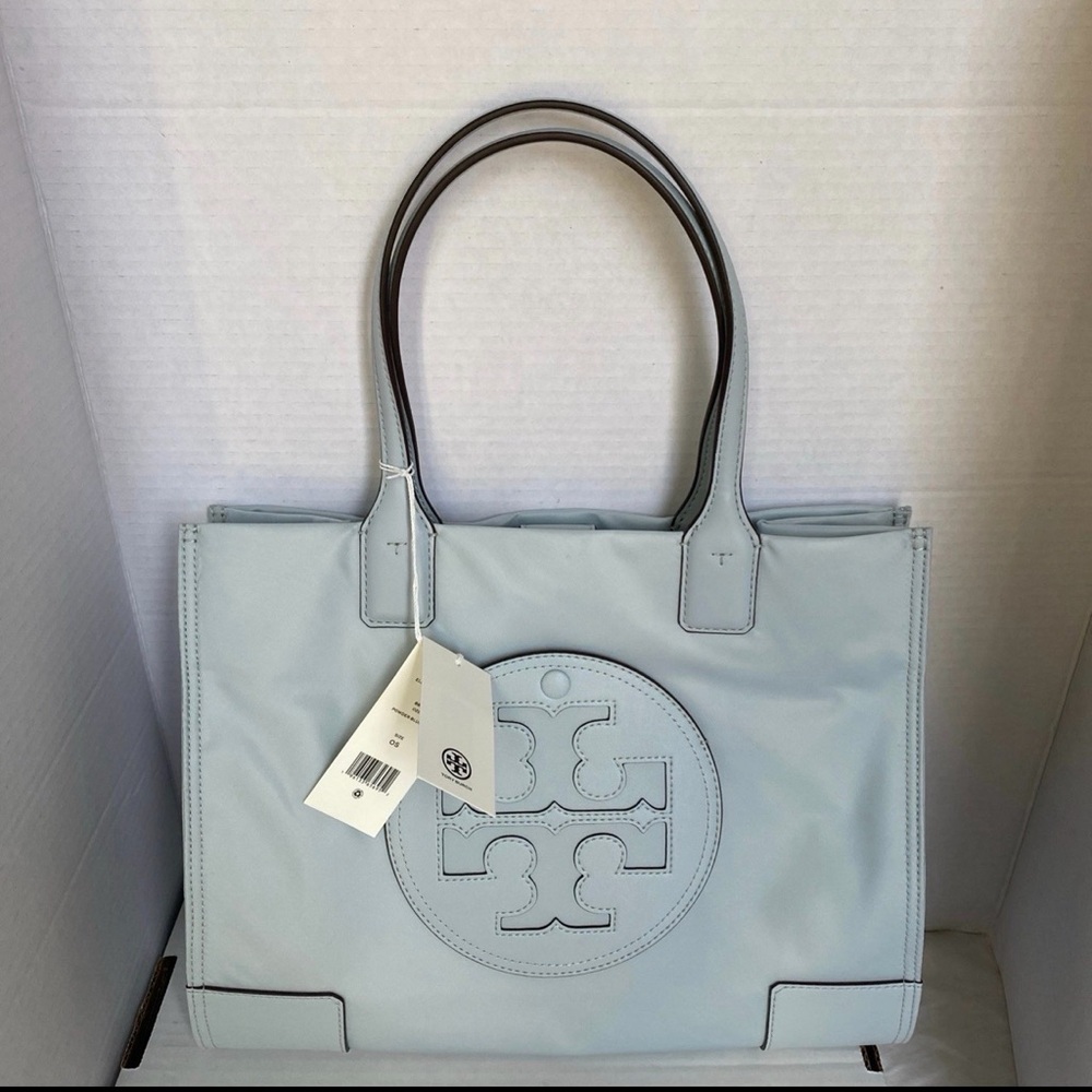 Tory Burch Pale Blue Small Tote